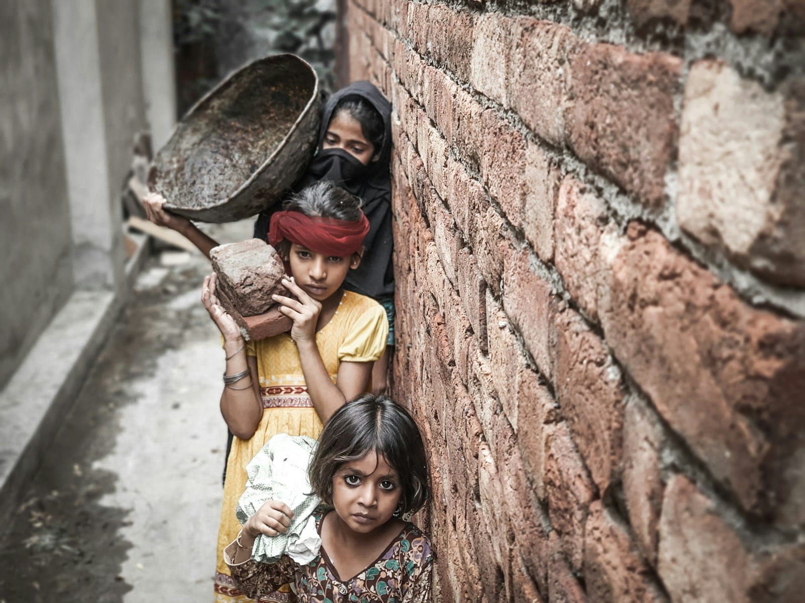 a group of people posing for the camera